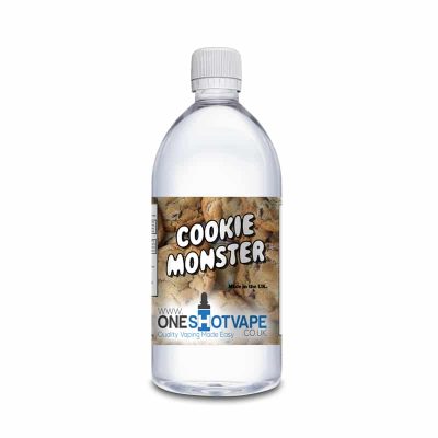cookie monster one shot e liquid concentrate biscuit muncher, son of a biscuit eater