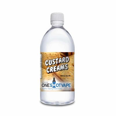 custard creams one shot e liquid concentrate