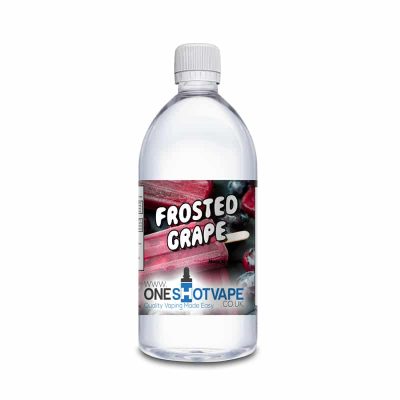 frosted grape one shot e liquid concentrate