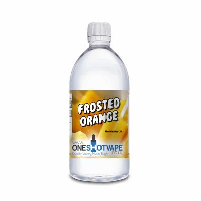 frosted orange one shot e liquid concentrate
